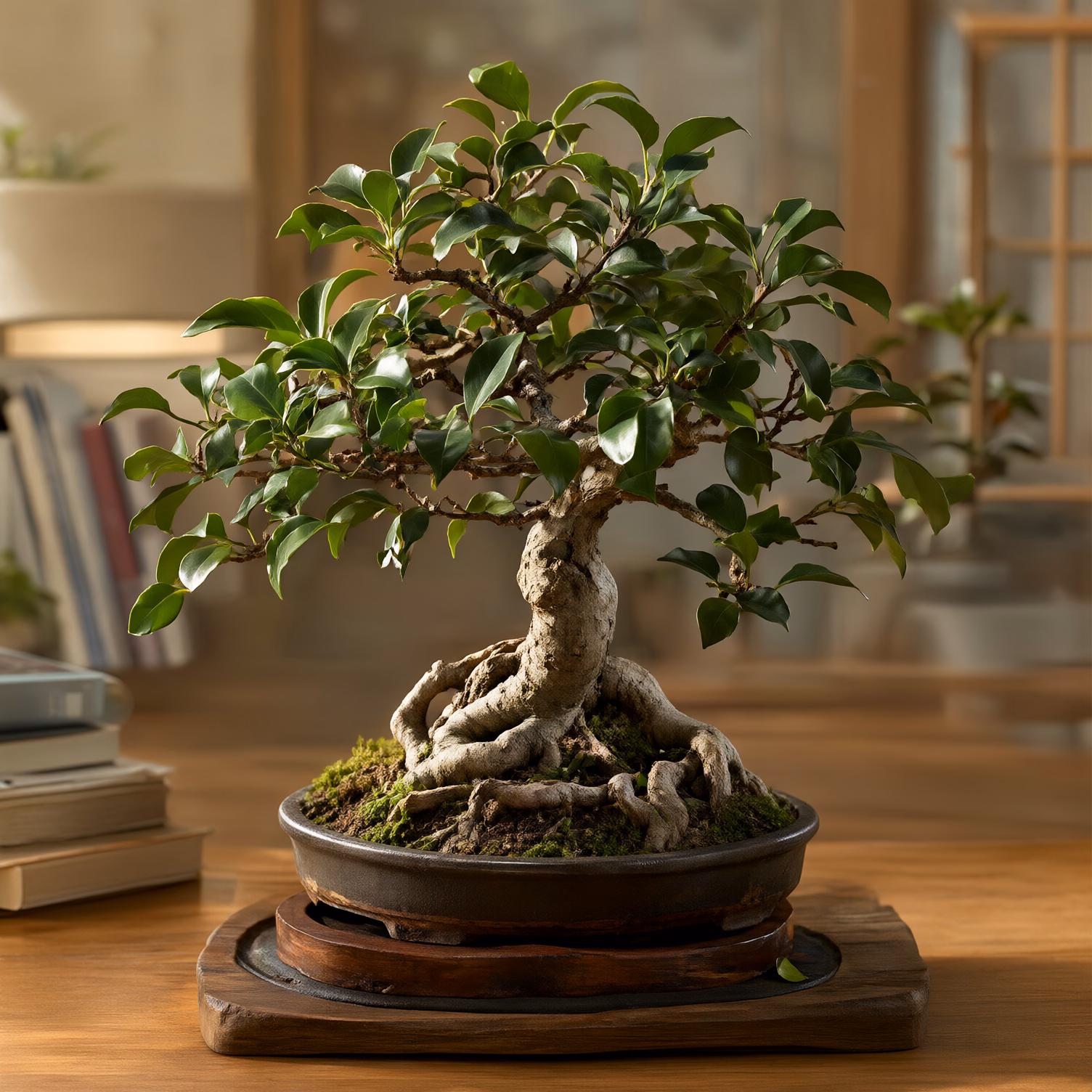 Bonsai Ficus Ginseng — foto 2