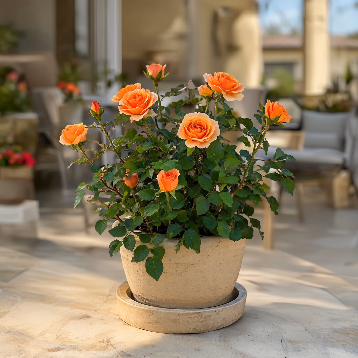 Pianta di Rose Arancioni — foto 2